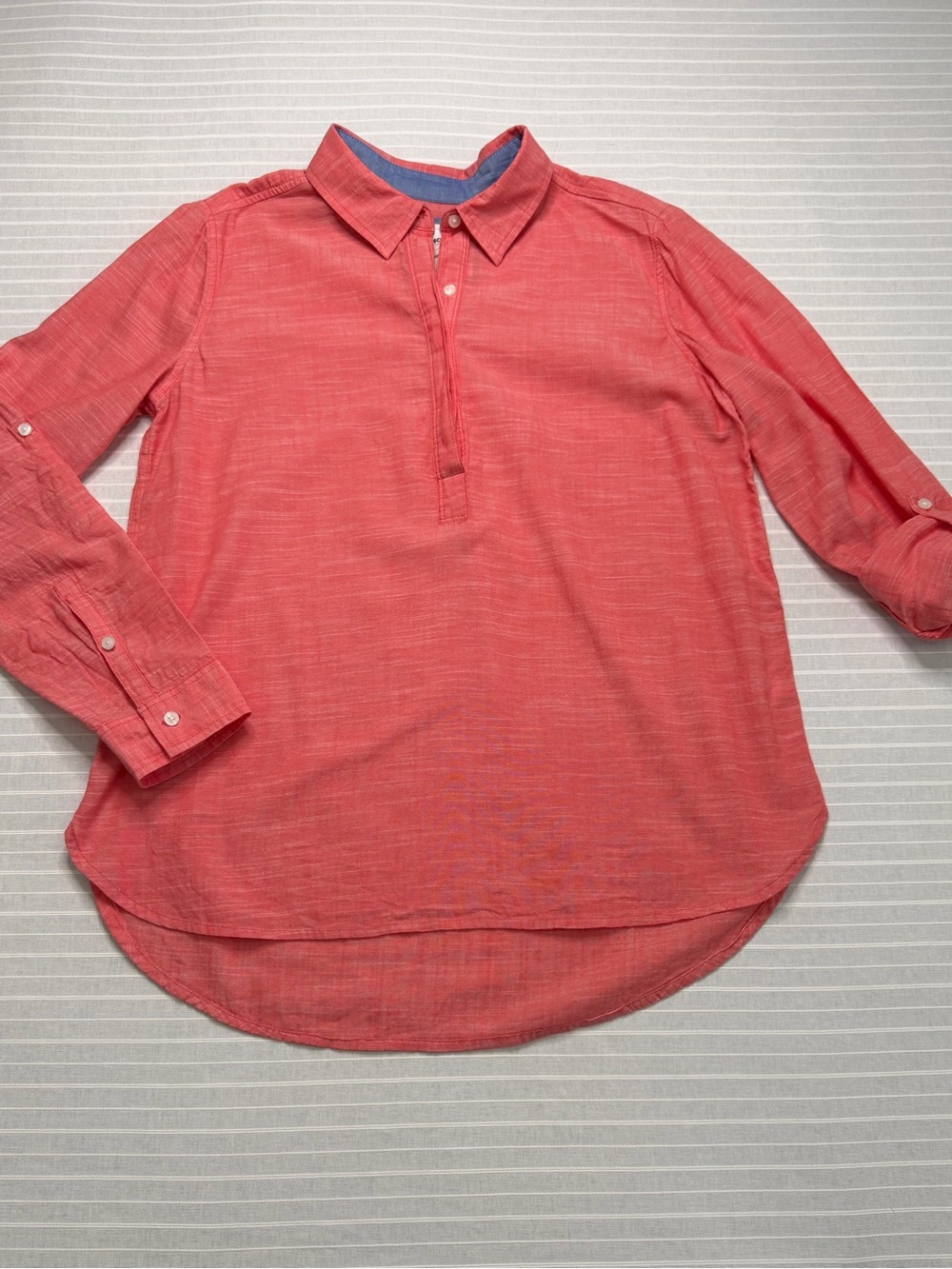 Sonoma Goods for Life Coral Cotton Everyday Shirt – Size S 🍂